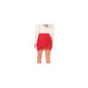 Jupe courte rouge Marina 